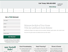 Tablet Screenshot of englertgutter.com
